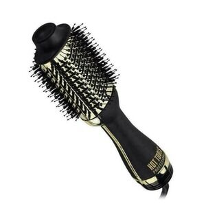 Hot Tools Professional 24k Gold One-Step Salon Blowout Hair Styler Brush HT1076